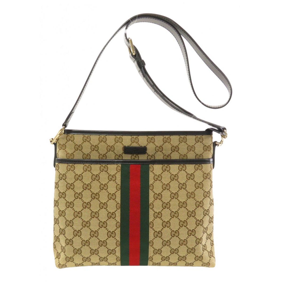 Gucci ophidia beige cloth handbag