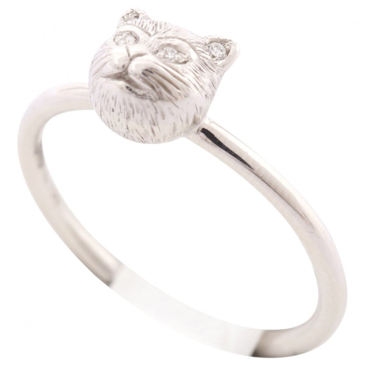 Gucci silver white gold rings