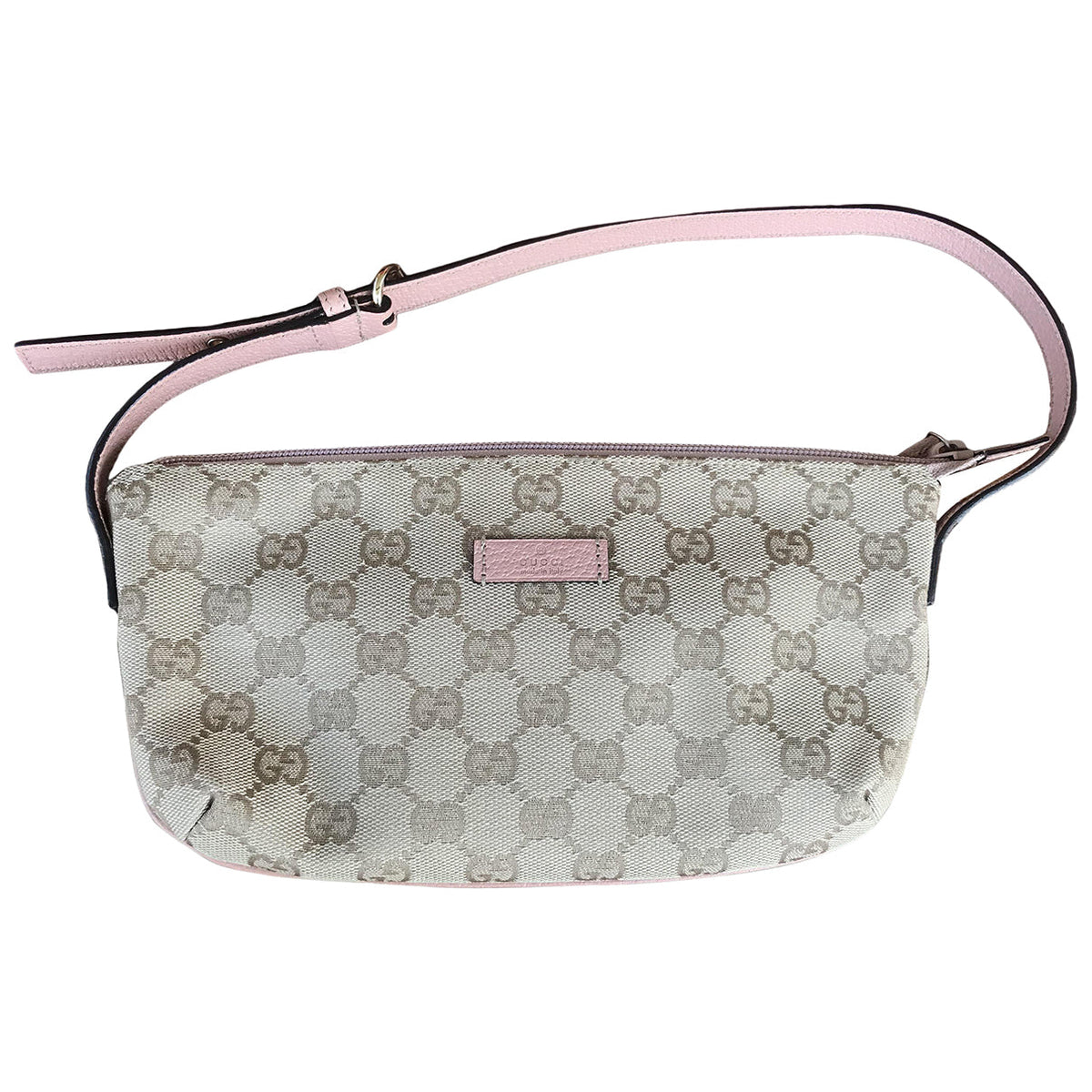 Gucci pink cloth handbag