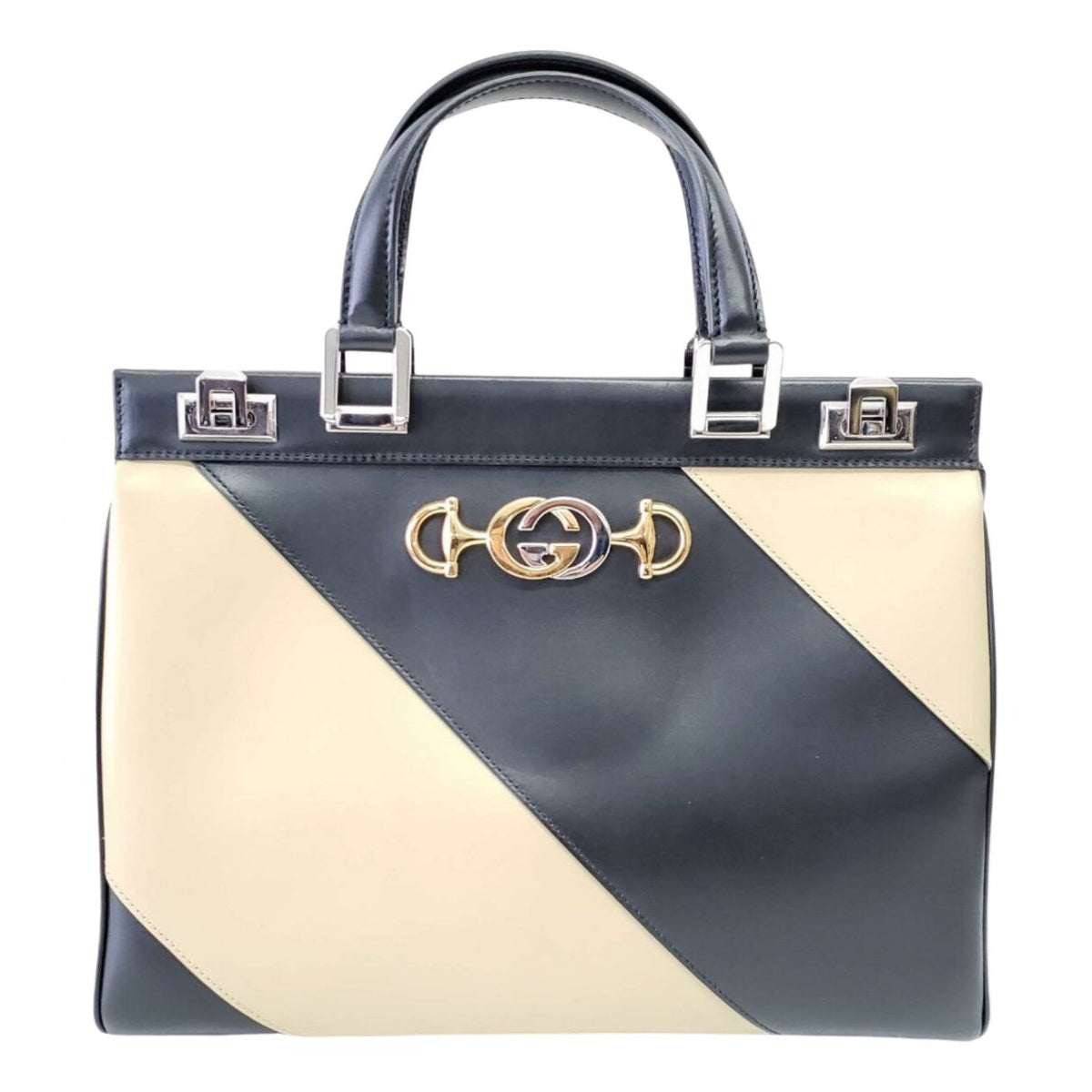 Gucci interlocking multicolour leather handbag