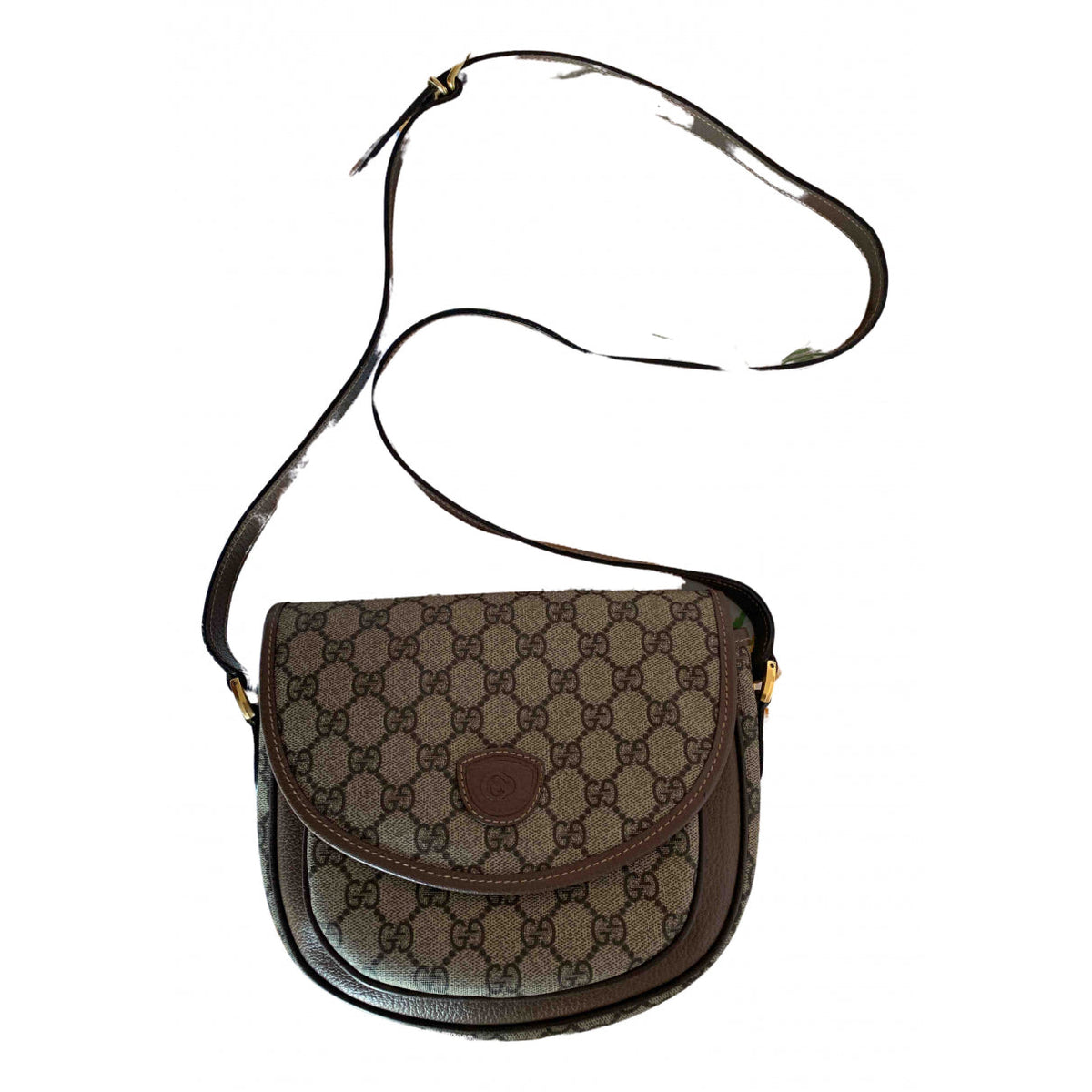 Gucci grey cloth handbag