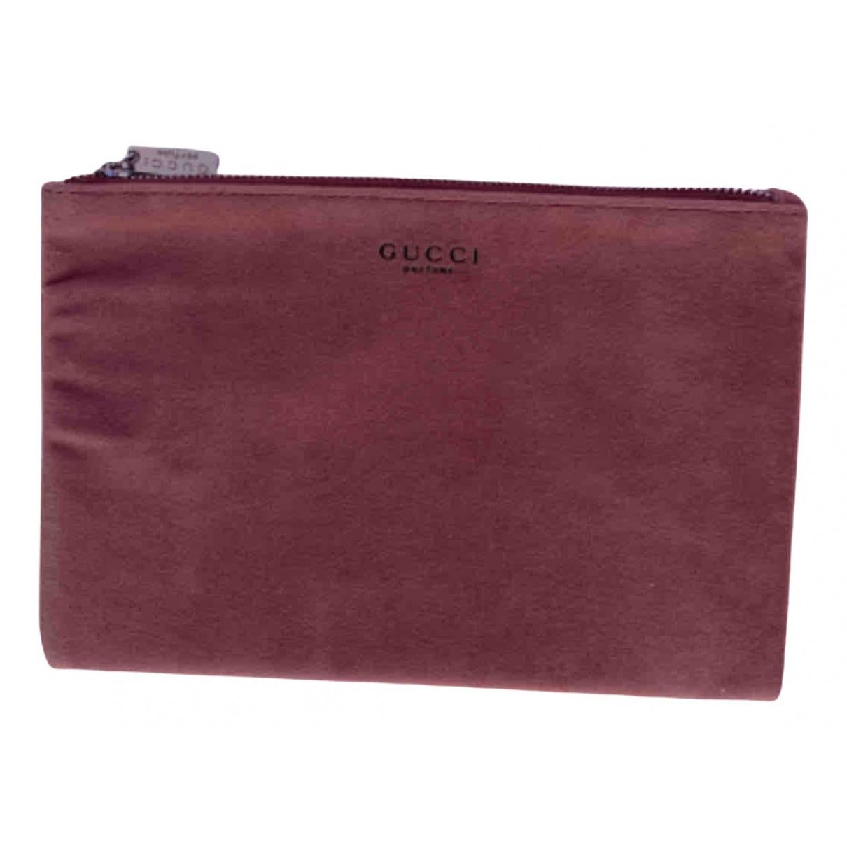 Gucci pink velvet travel bag