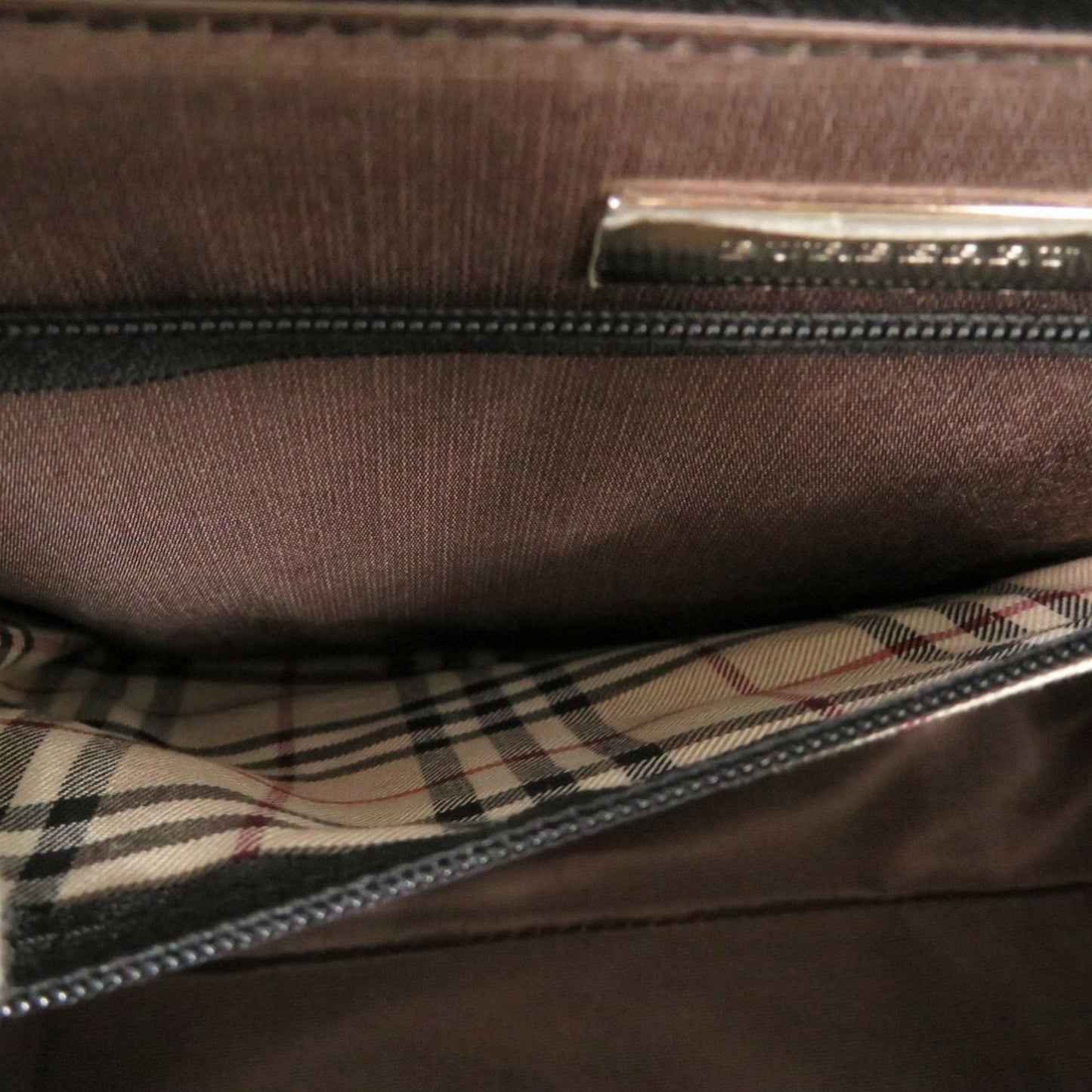 BURBERRY Nova Check Handbag