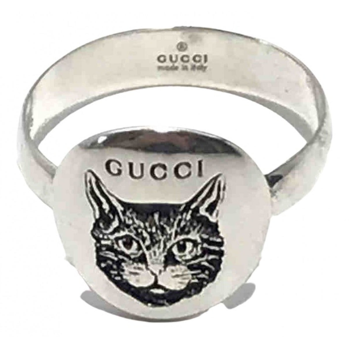 Gucci silver silver rings