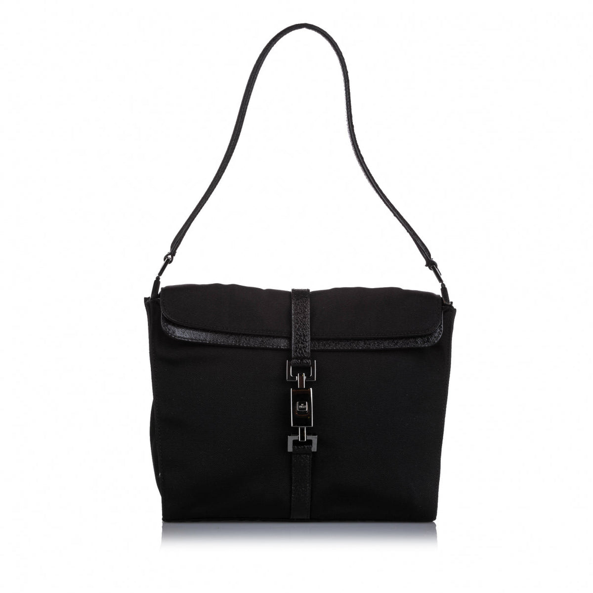 Gucci black cloth handbag