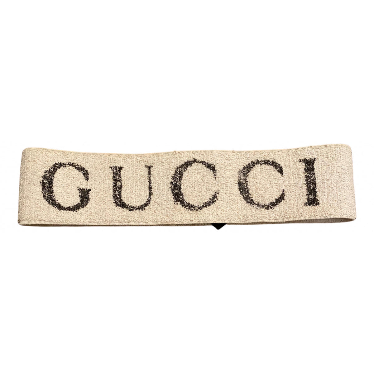 Gucci white cloth hair accessories