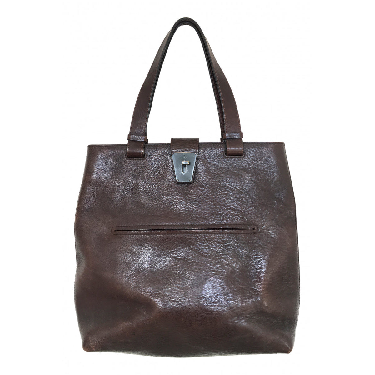 Gucci brown leather handbag