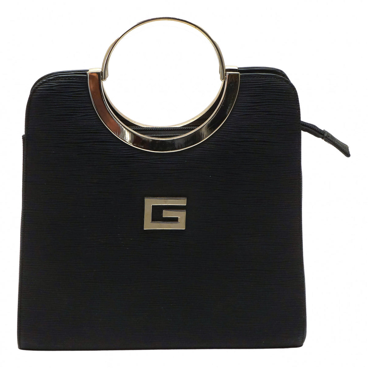 Gucci black leather handbag