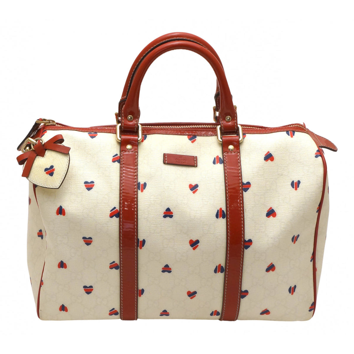 Gucci white cloth handbag