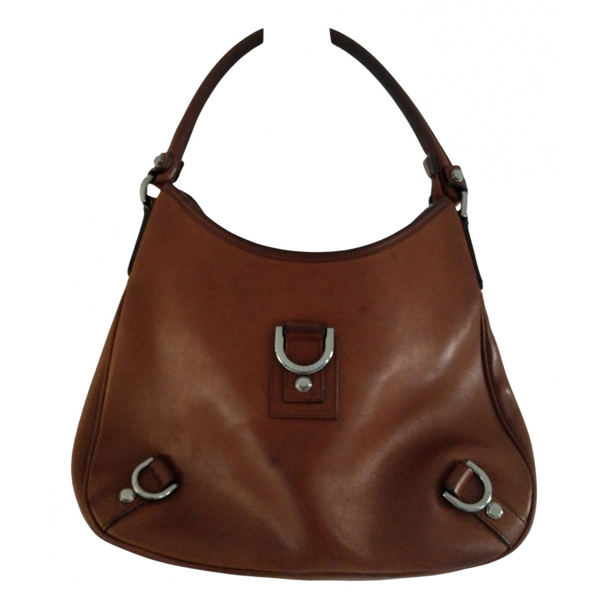 Gucci brown leather handbag