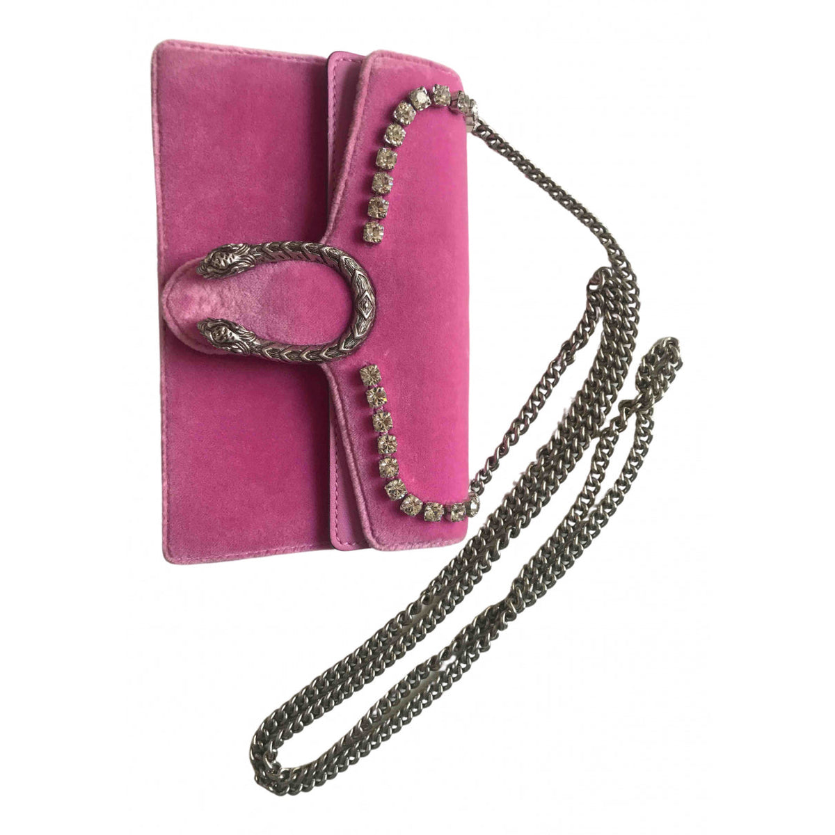 Gucci dionysus pink suede handbag