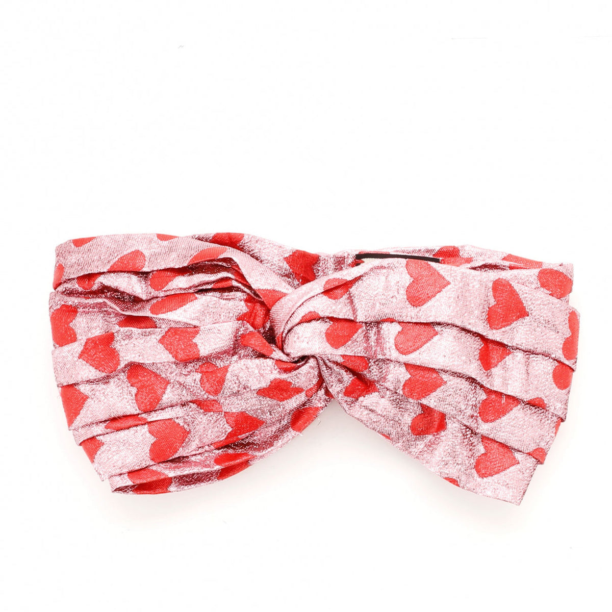Gucci pink leather hair accessories