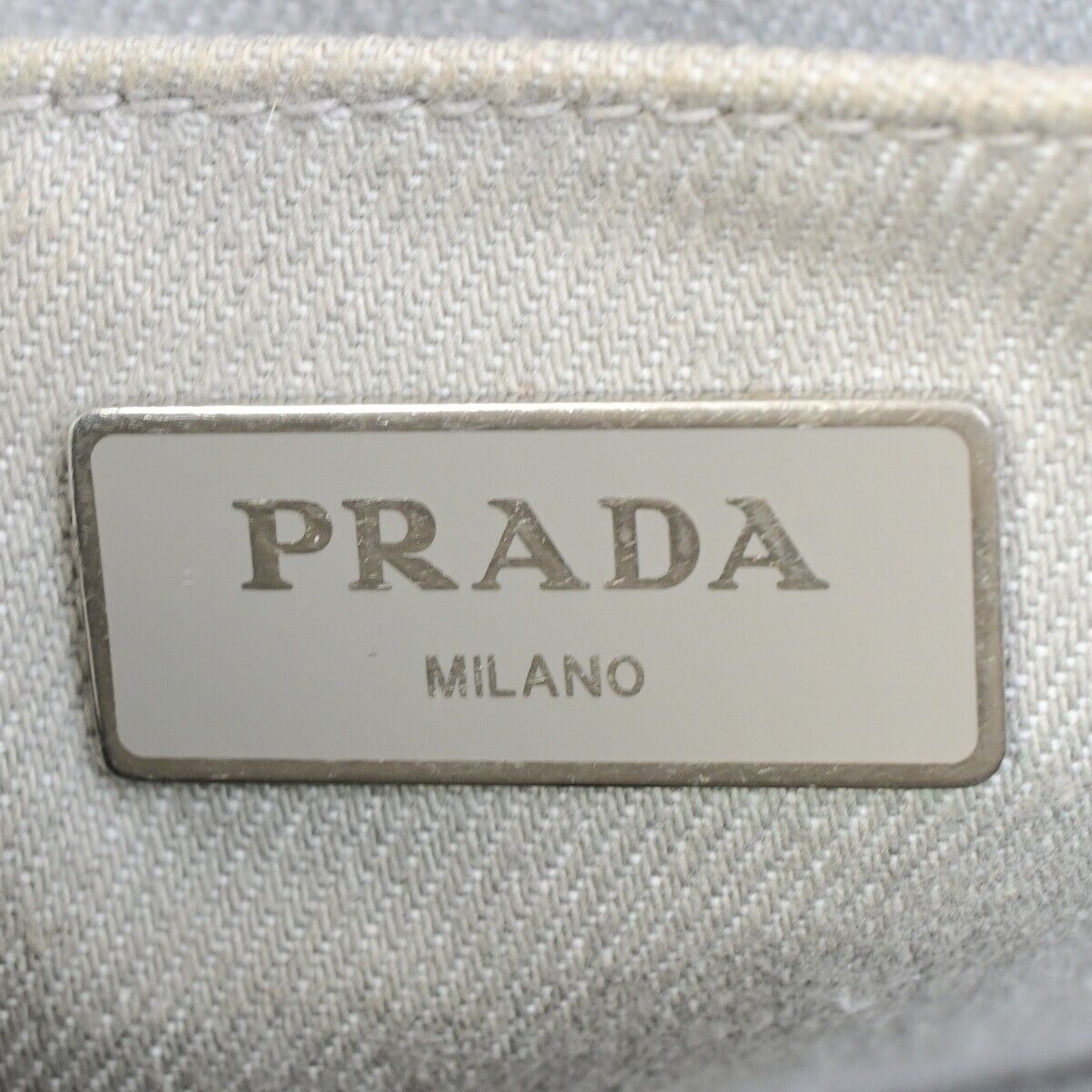 PRADA Canapa Handbag