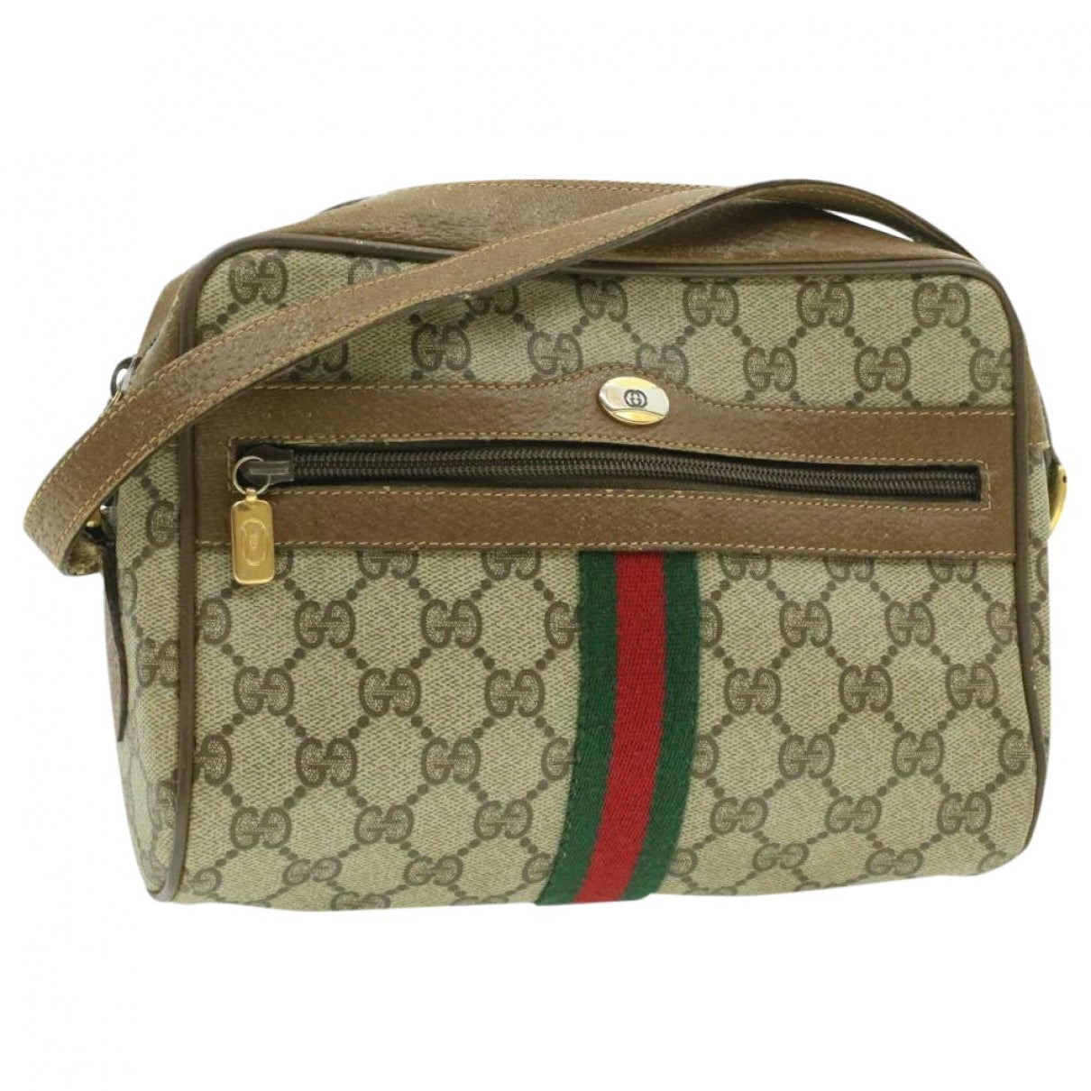 Gucci beige cloth handbag