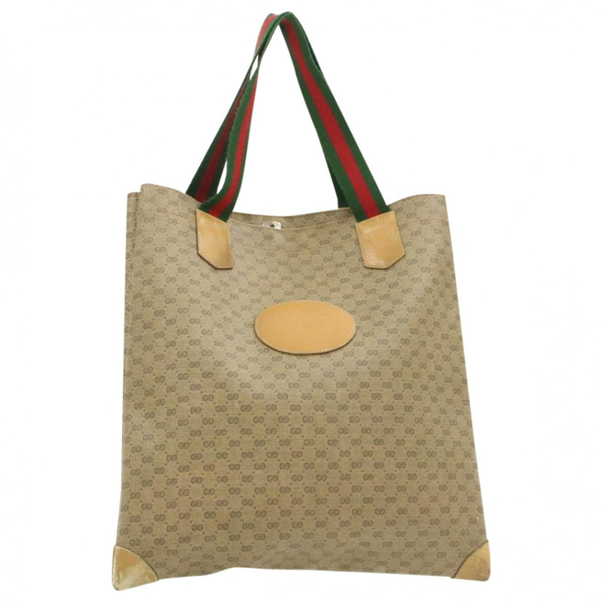 Gucci beige cloth handbag