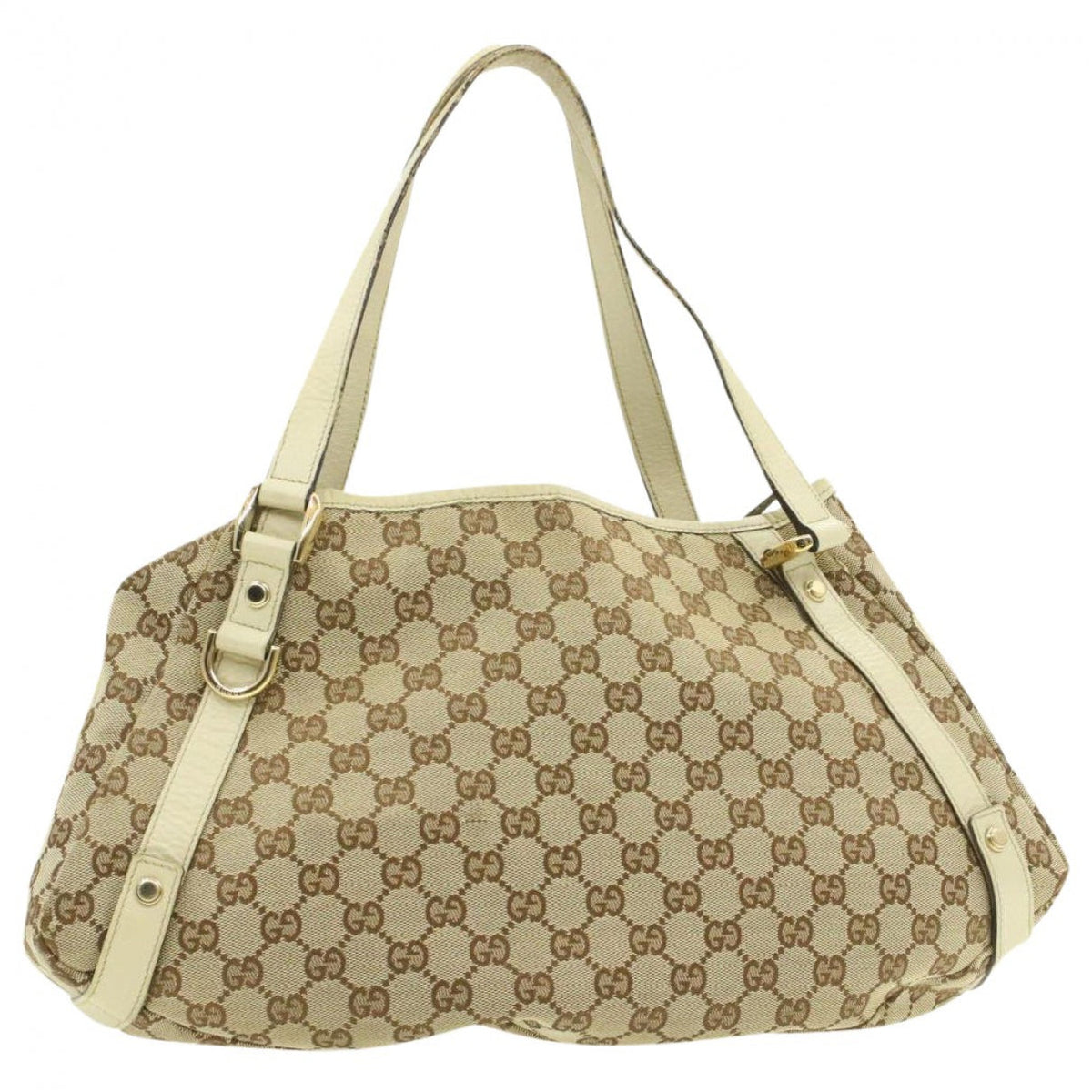 Gucci beige cloth handbag