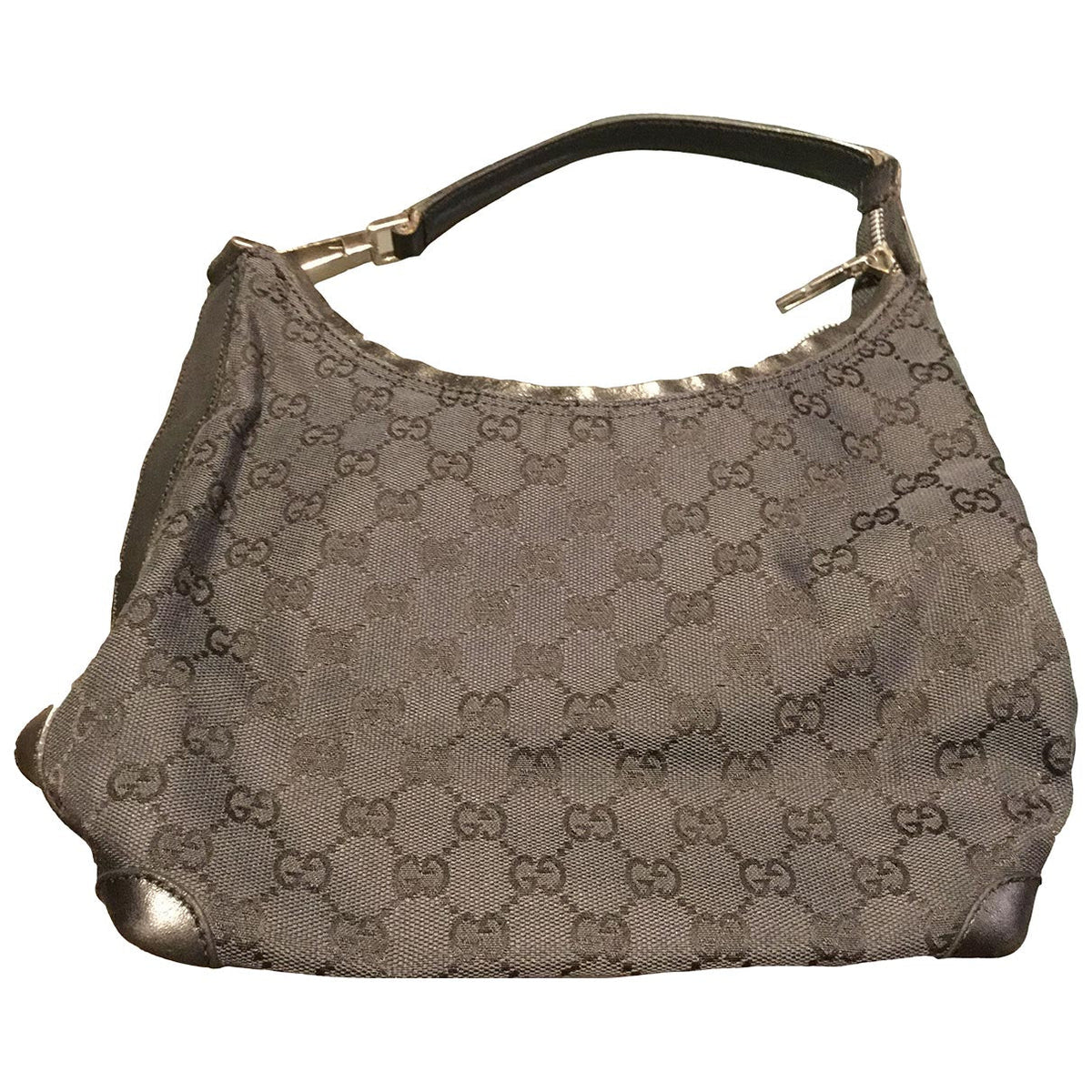 Gucci black cloth handbag