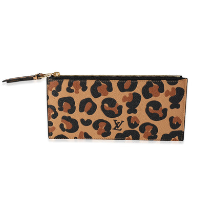 LOUIS VUITTON Animal Print Wild At Heart Felicie Pochette Insert