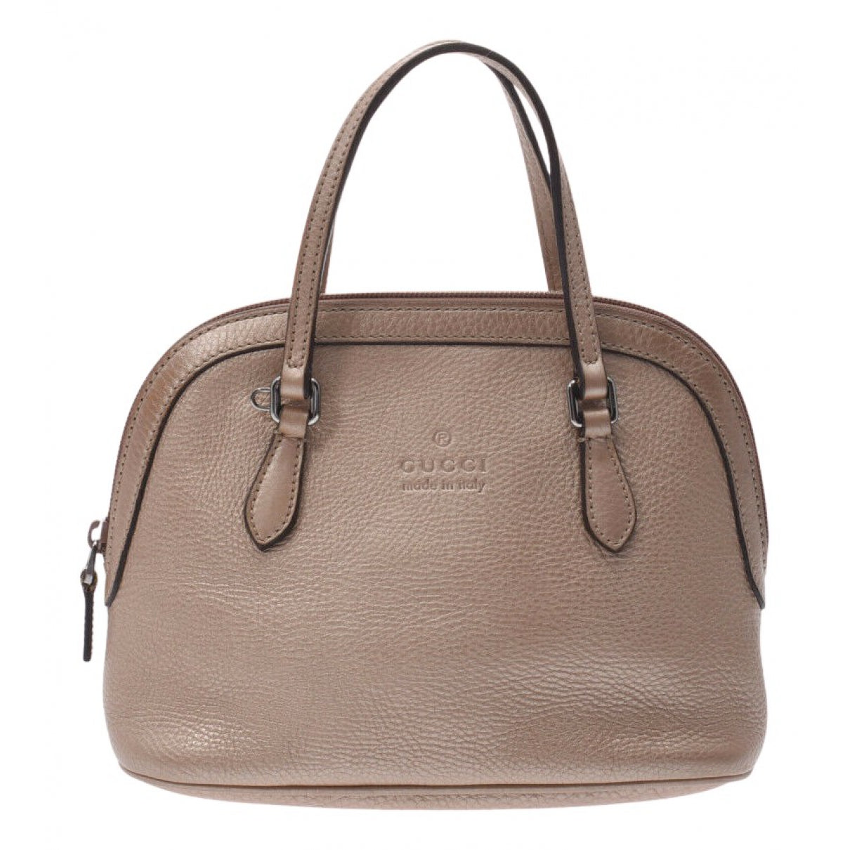Gucci camel leather handbag