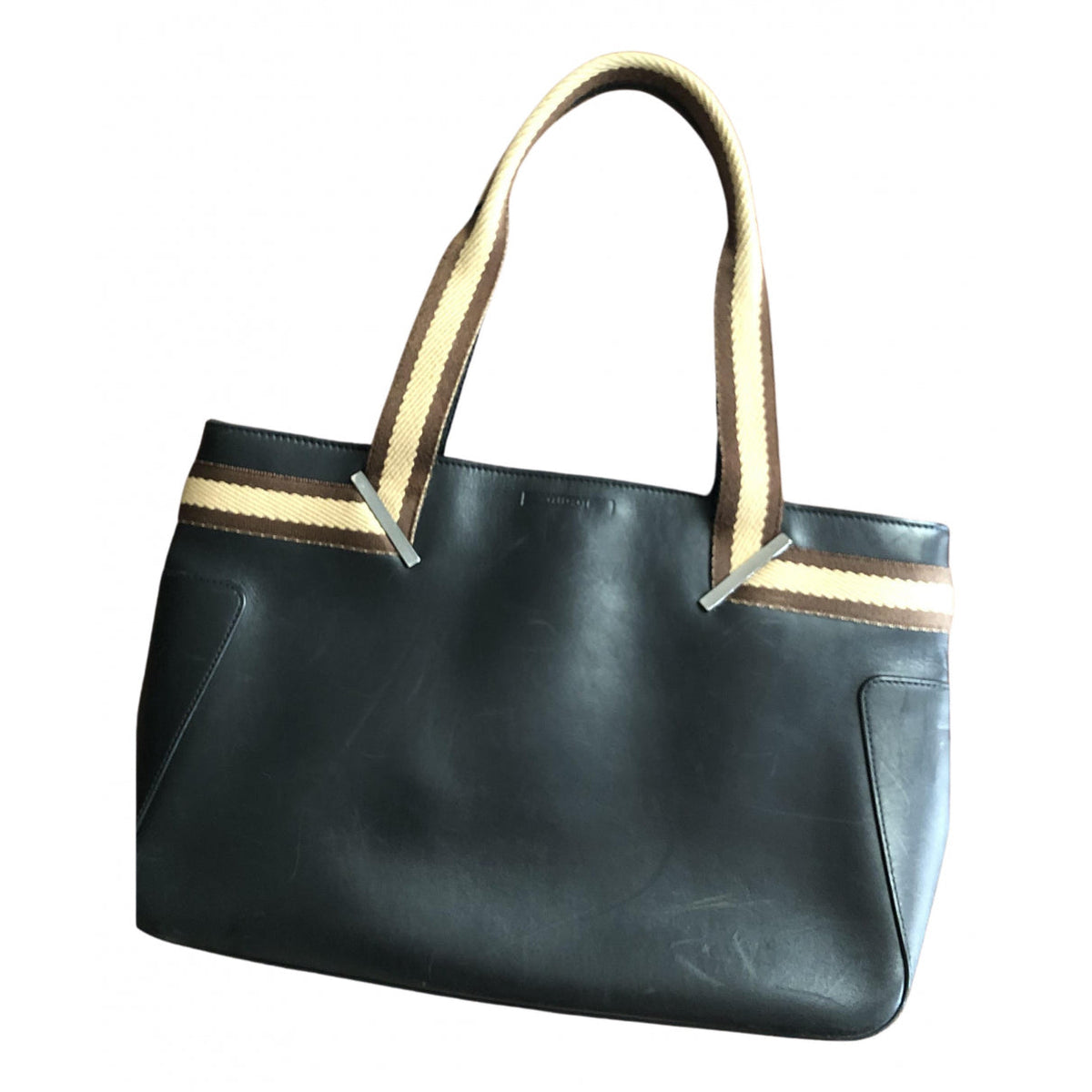 Gucci black leather handbag