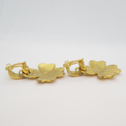 Chanel Clover Earrings