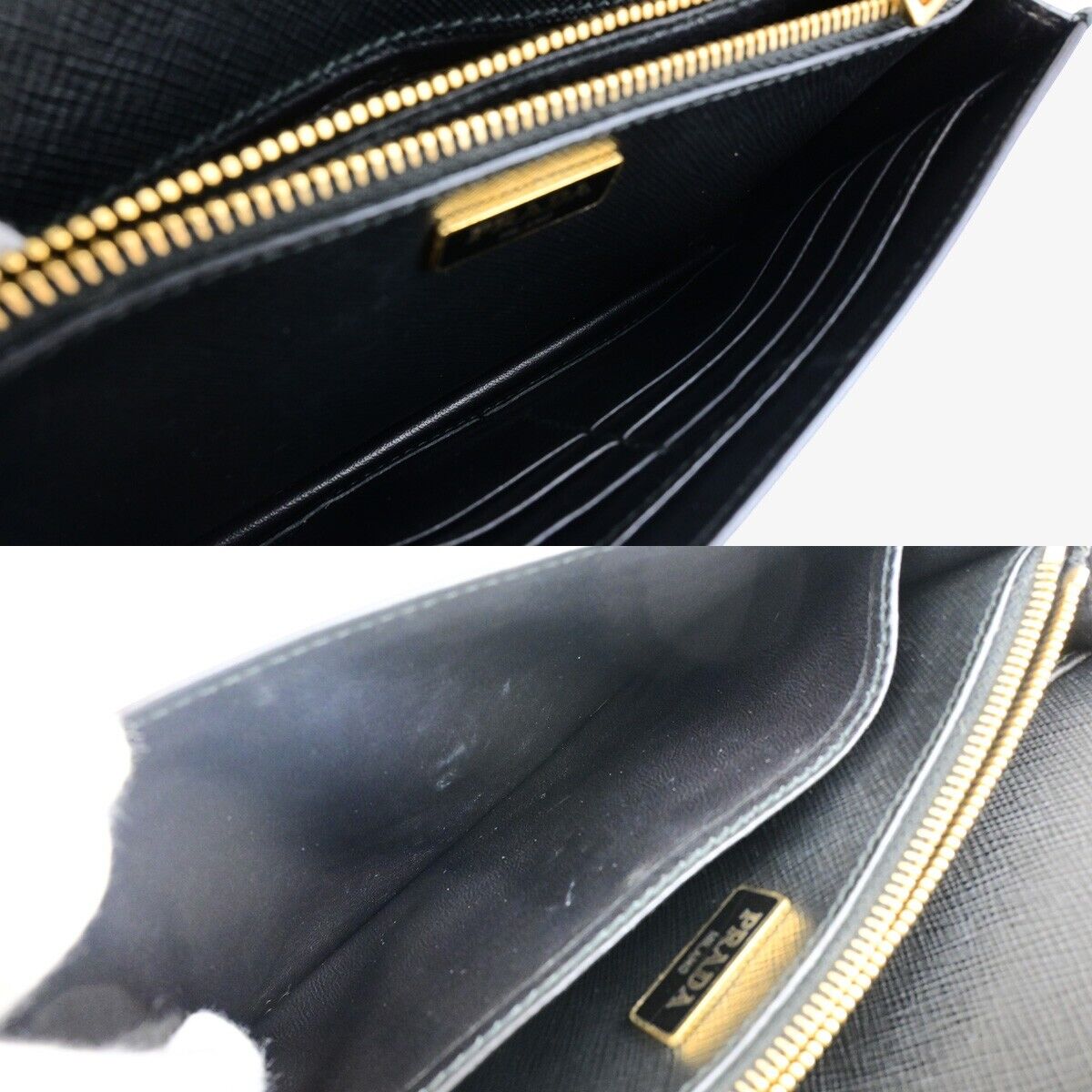 PRADA Saffiano Clutch Bag