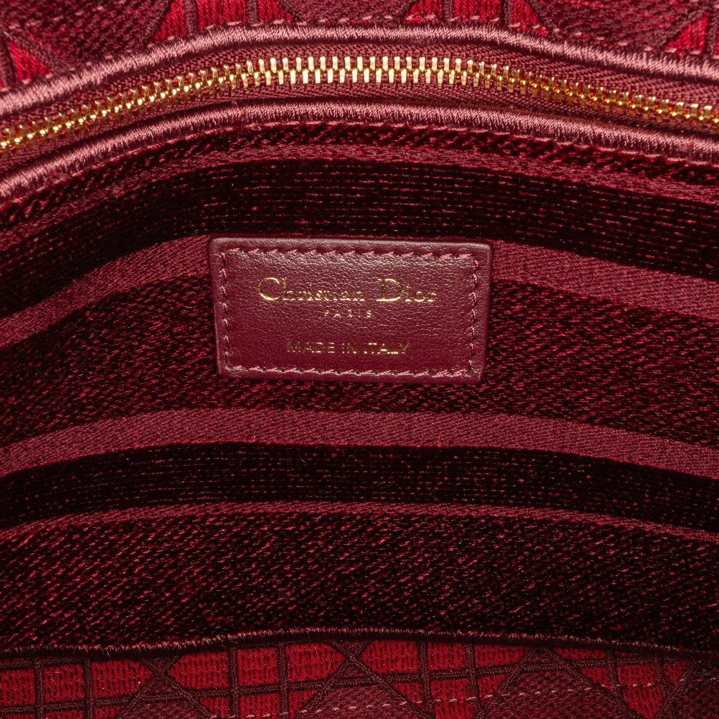 Medium Velvet Cannage Lady D Lite