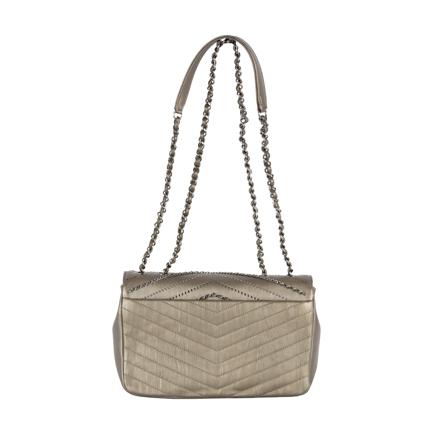 Chanel Chanel Embelished 'Chain Sequins' Chevron New Bag