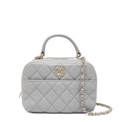 Mini Trendy CC Bowler Bag Grey