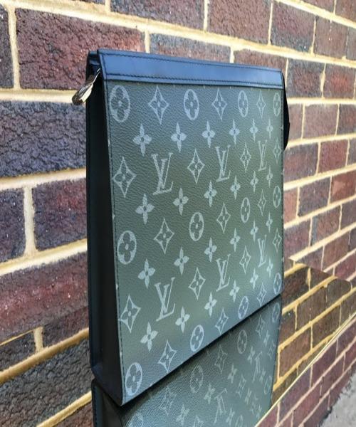 Louis Vuitton Pochette Voyage MM Monogram Green