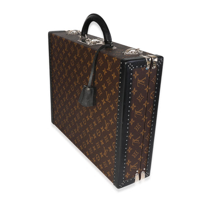 LOUIS VUITTON Monogram Macassar President Briefcase