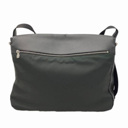 Louis Vuitton  Leather Nylon Shoulder Bag