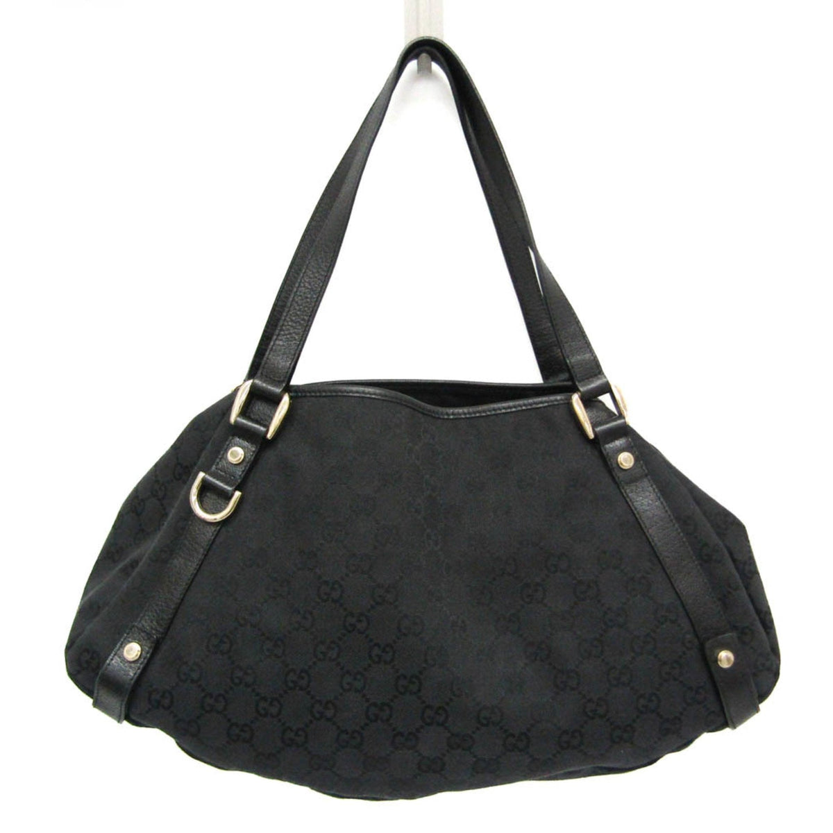 Gucci Black Canvas Tote Bag ()
