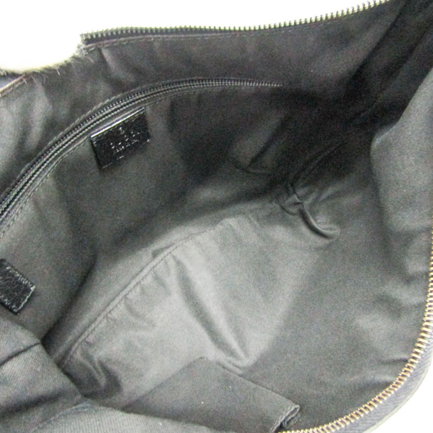 Gucci Black Canvas Shoulder Bag