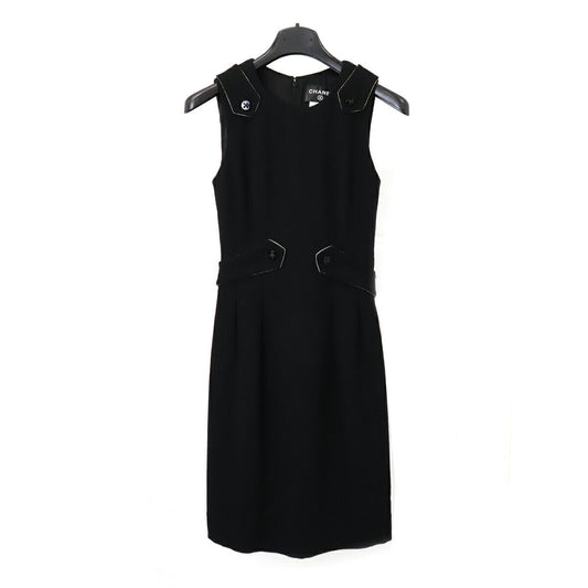 Chanel 100% Wool Dress Dress 06A