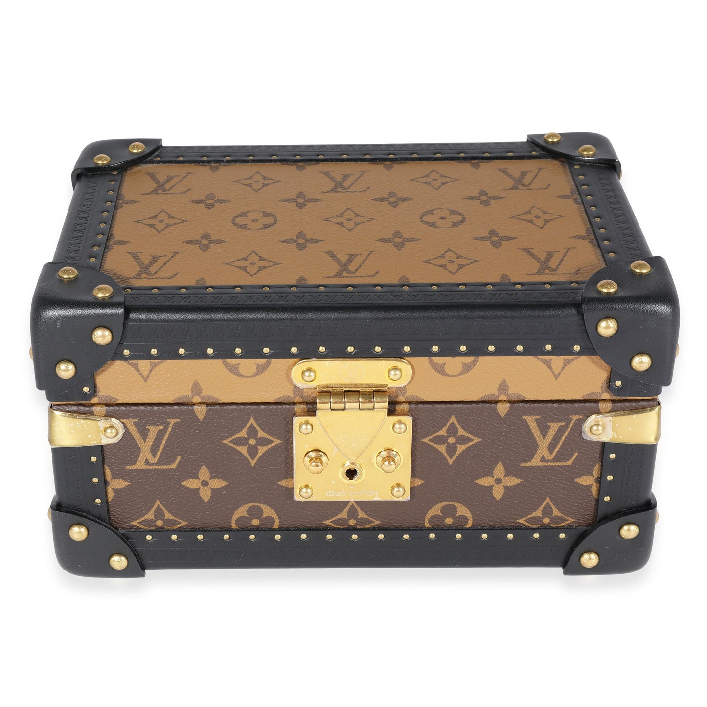 LOUIS VUITTON Monogram Reverse Canvas Coffret Tresor 24