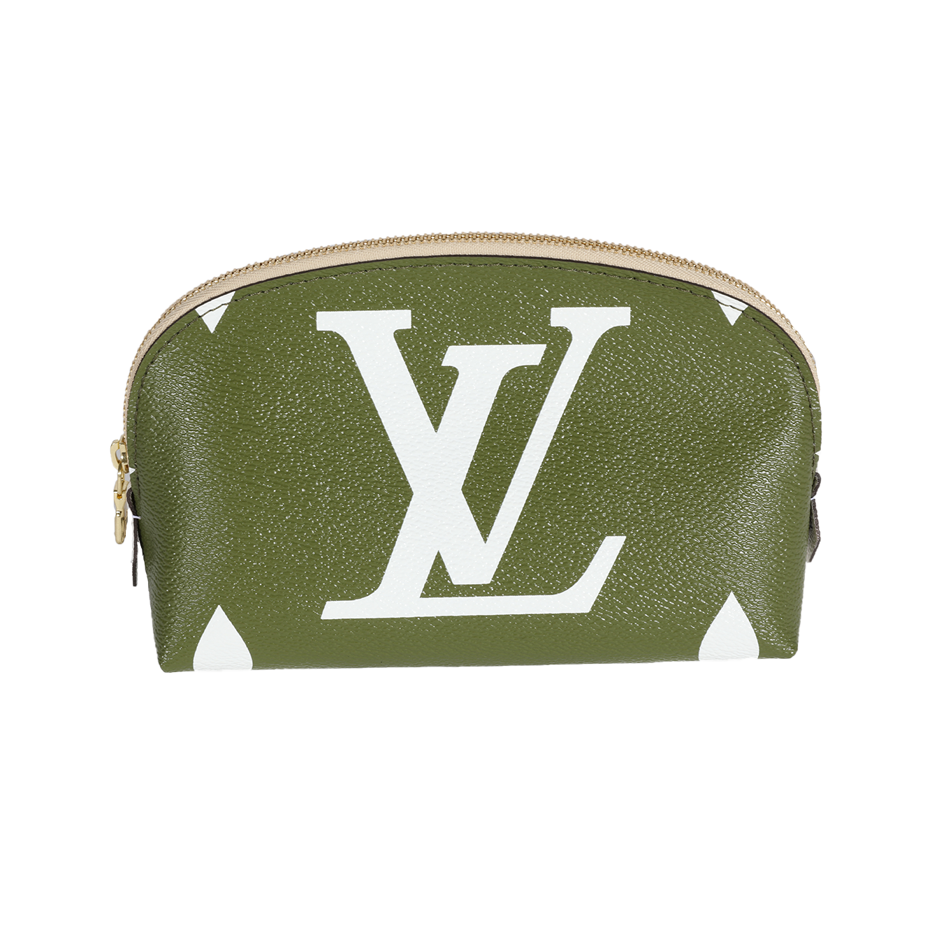 LOUIS VUITTON Kaki Monogram Giant Canvas Cosmetic Pouch