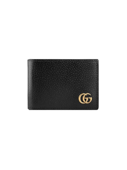 Gucci - GG Marmont leather bi-fold wallet - men - Leather - One Size - Black