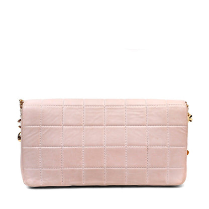 Chanel Blush Lambskin Lucky Charms Chain Flap Bag