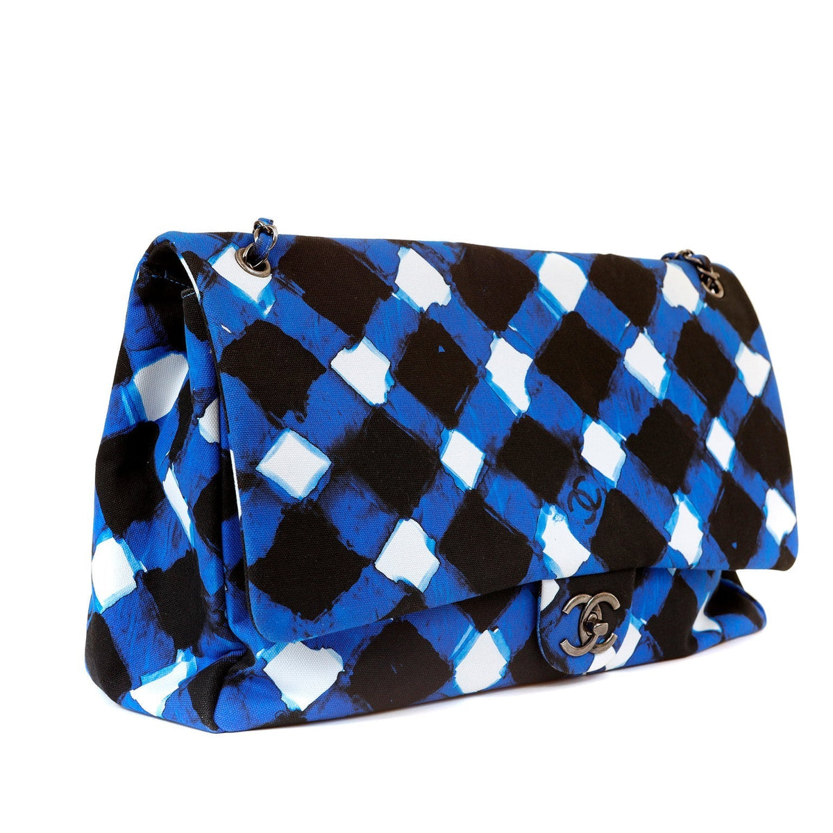 Chanel Blue Airline Travel XXL Flap Bag
