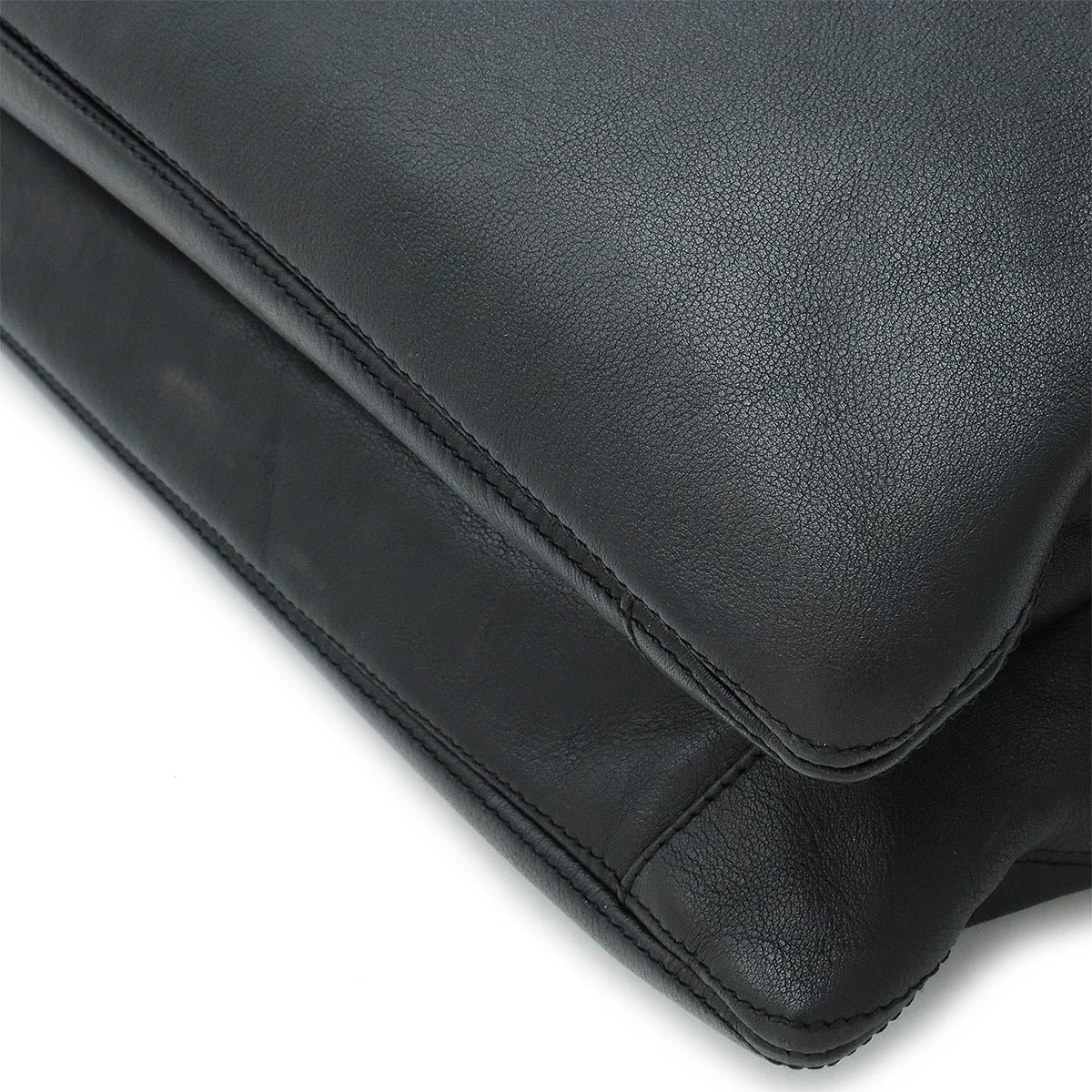 Chanel Calfskin Coco Mark 2way Bag Black