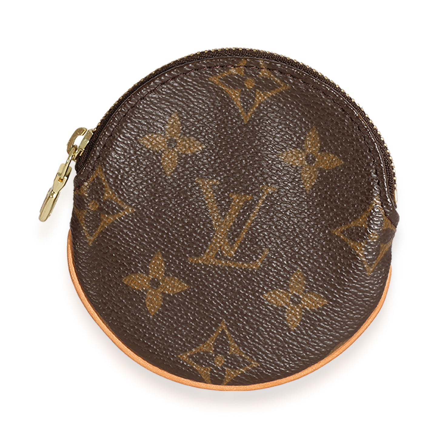 LOUIS VUITTON Monogram Canvas Round Coin Purse