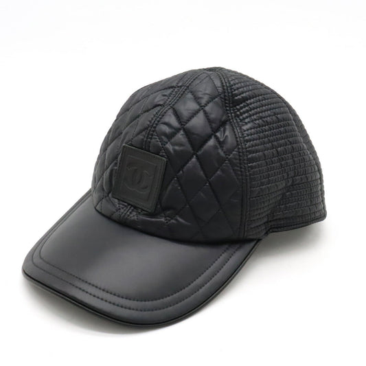 Chanel Nylon Coco Mark Sports Line Quilted Cap
