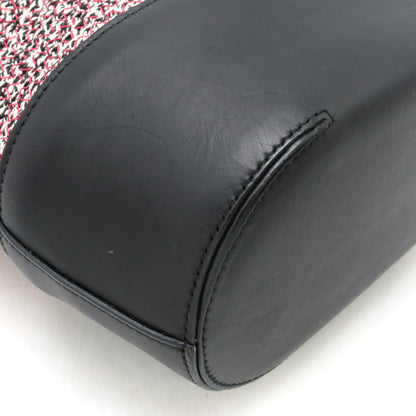 Balenciaga Zigzagger Mini Cabas Handbag Cotton Leather