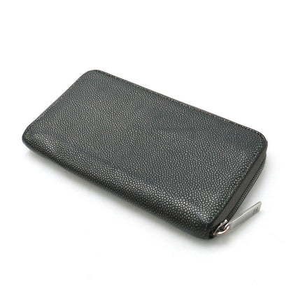 Chanel Caviar Skin Coco Mark Long Wallet A50071
