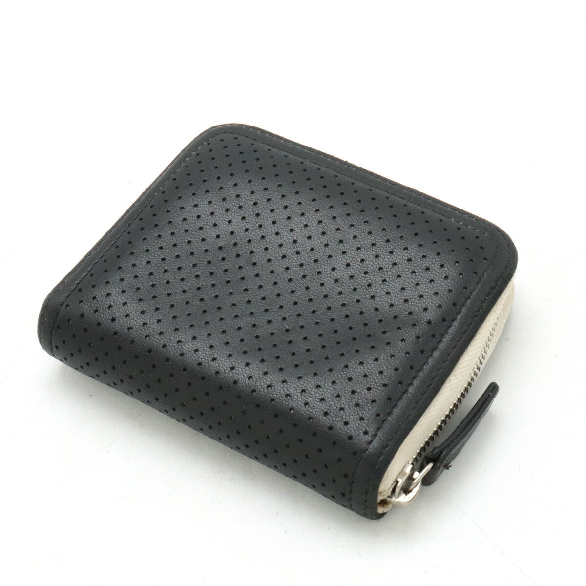 Chanel Leather Coco Mark Card Case Business Card Holder