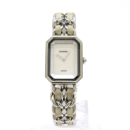 Chanel White Shell Première Watch H1639