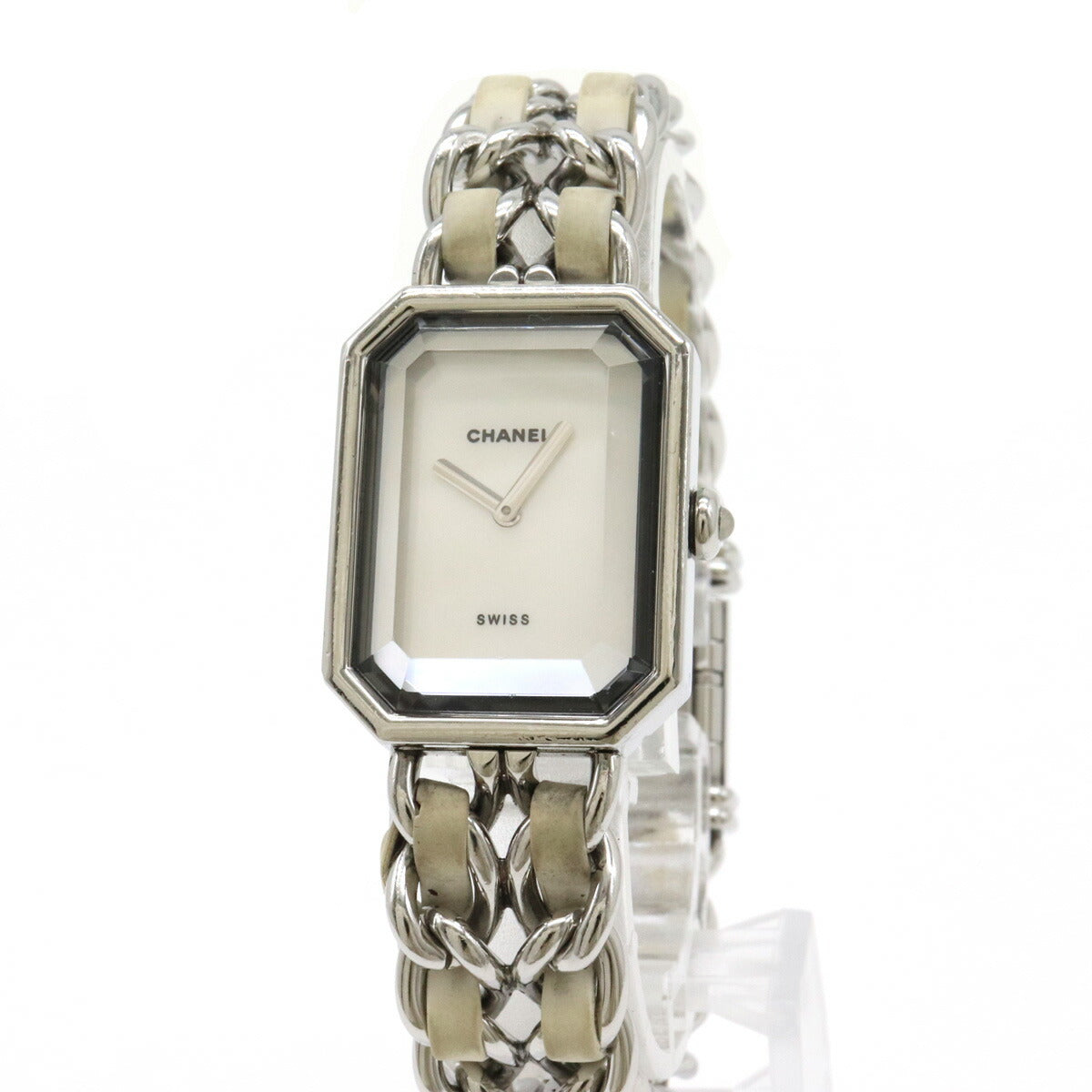 Chanel White Shell Première Watch H1639