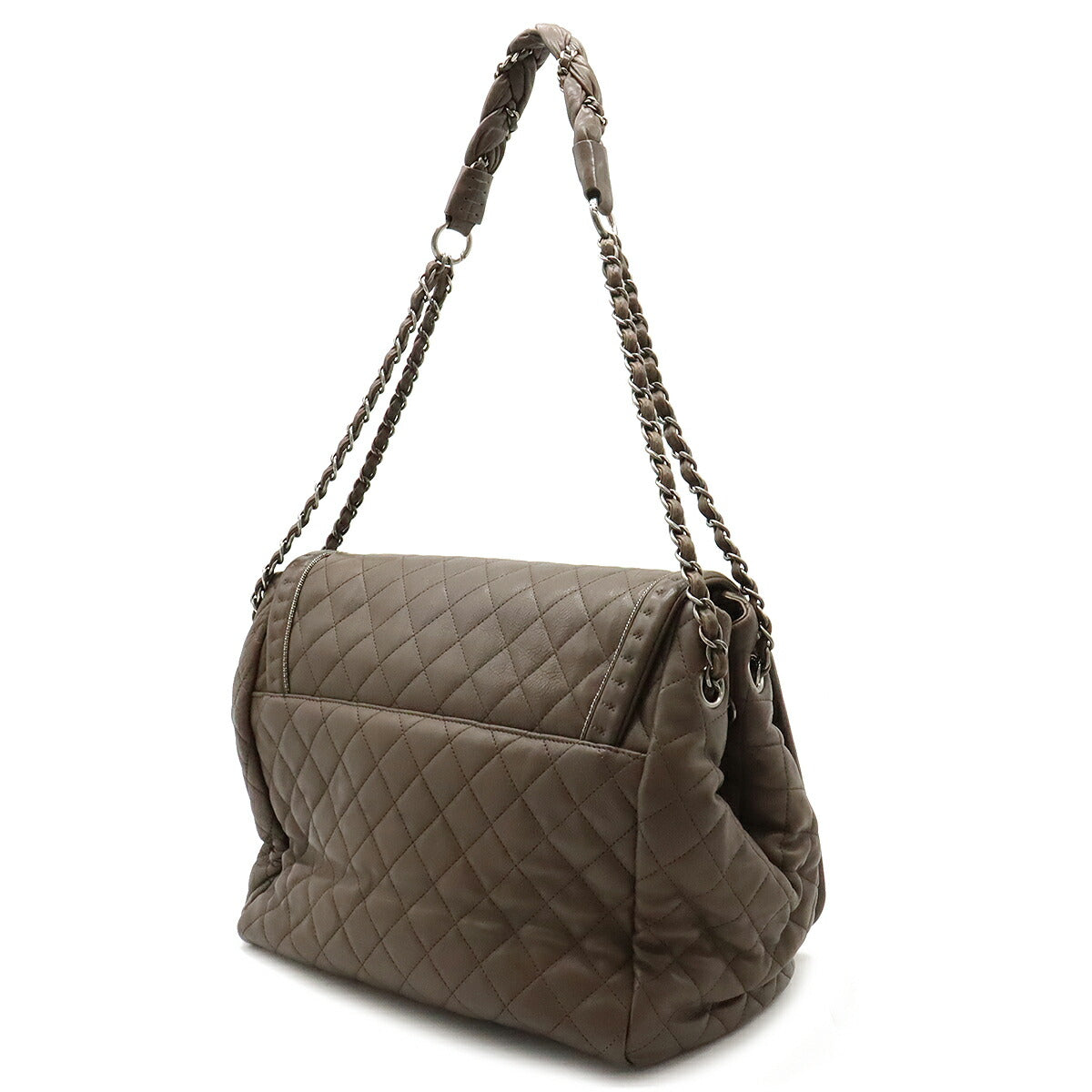 Chanel Leather Matelassé Shoulder Bag