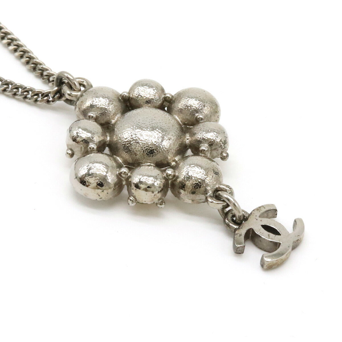 Chanel Metal Coco Mark Necklace Pendant C11V
